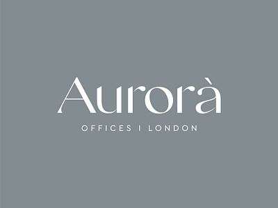 AuroraOffices/LogoDesign branding design graphic design illustration logo typography vector
