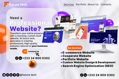 Get Professional Website Now