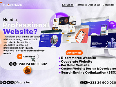 Get Professional Website Now