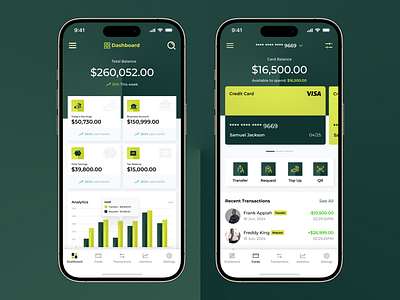 Finance Dashboard Mobile App analytics bank app banking cards clean dashboard finance finance app financial fintech fintech app mobile mobile app mobile app design mobile banking mobile dashboard mobile design payment transaction ui