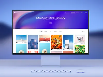 Artkey website design product ui ux web website