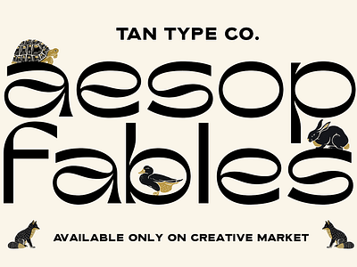 TAN AESOP Free Download art deco font display sans display type modern font modern typography vintage font vintage logo