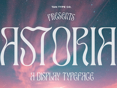 TAN ASTORIA Free Download 60s 60s font fashion font fashionable font hipster font modern font modern typography psychedelic font quirky letters quirky typeface retro ad retro font serif font unique font