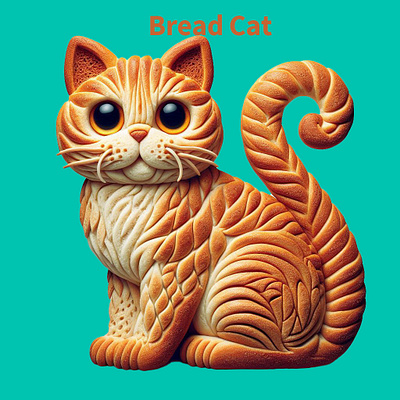 Imaginative artwork using Bing design creator bingcreator bread cat chilly creative design illustration imaginative imagine polarbear strawberry tiger