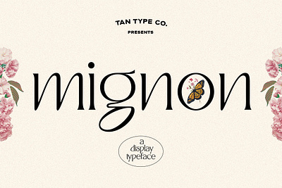 TAN MIGNON Free Download art deco classy font elegant font groovy font mid century mid century font minimal font minimalist font simple font vintage font