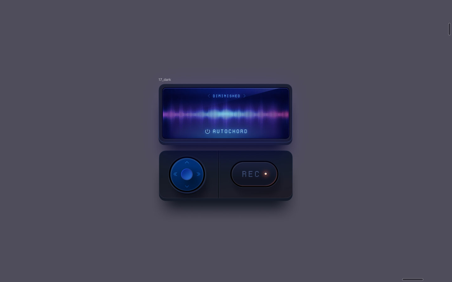 WIP - Audio Widget for website 3d branding design graphic design motion graphics ui widget