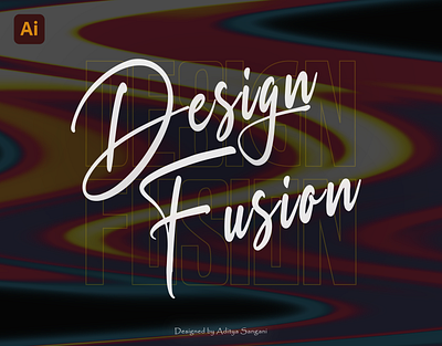 Design Fusion 2024 | Adobe illustrator I Graphic Design art artwork branding design design fusion graphic design illustration illustrator logo mockup