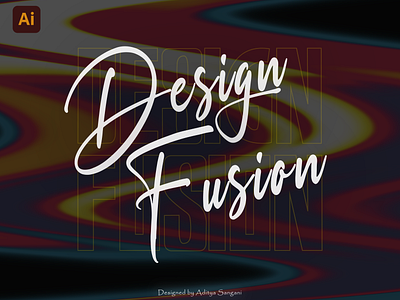Design Fusion 2024 | Adobe illustrator I Graphic Design art artwork branding design design fusion graphic design illustration illustrator logo mockup