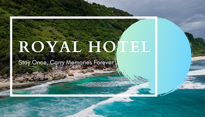 Royal Hotel hotel design ui branding