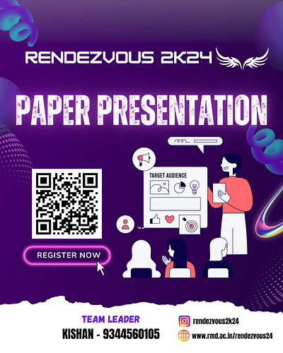 Paper presentation poster design animation graphic design logo ui