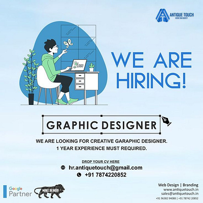 Creative Graphic Designer Needed for Dynamic Projects