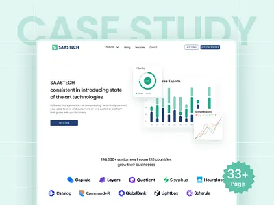 Landing page | SaaS Unique Figma Template branding design figma graphic graphic design illustration illustrator landing page logo saas saas landing page saas product saas products saas unique figma typography ui user interface website