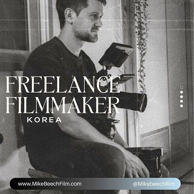 Freelance Film Director | Mike Beech best cinematographer film directors near me free freelance cast freelancer producer korea freelance filmmaker seoul film