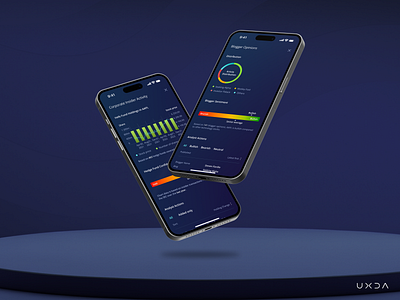 Simplifying Trading Through an Educational Platform app design banking charts cx dark ui data design finance financial fintech forex forex trading mobile stock information ui user experience user interface ux ux design