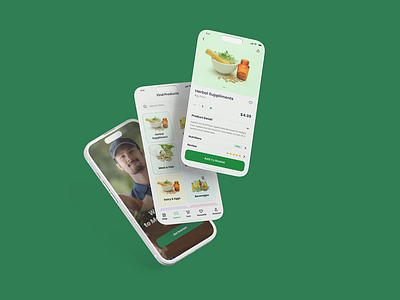 Makki Herbals Ecommerce Mobile App UI app design ecommerce ecommerce app figma mobile app ui ui design uiux