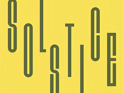 typography creativity design font illustration solstice typeface typography