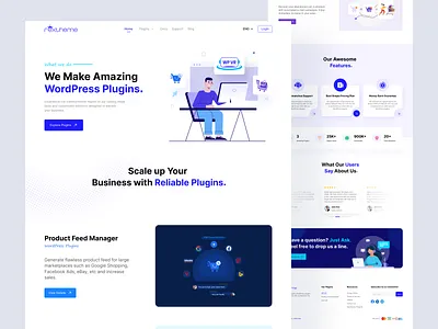 Rex Landing Page Redesign creative design landing page landing page design product design ui ui design uiux design web design