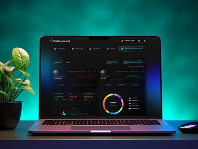 Dashboard Design for Crypto Smart Vaults & Web3 Lending Platform admin ui crypto crypto loan dark dashboard dashboard ui defi finance financial fintech gradient lending loans platform product design saas smart vaults ui ux web design web3