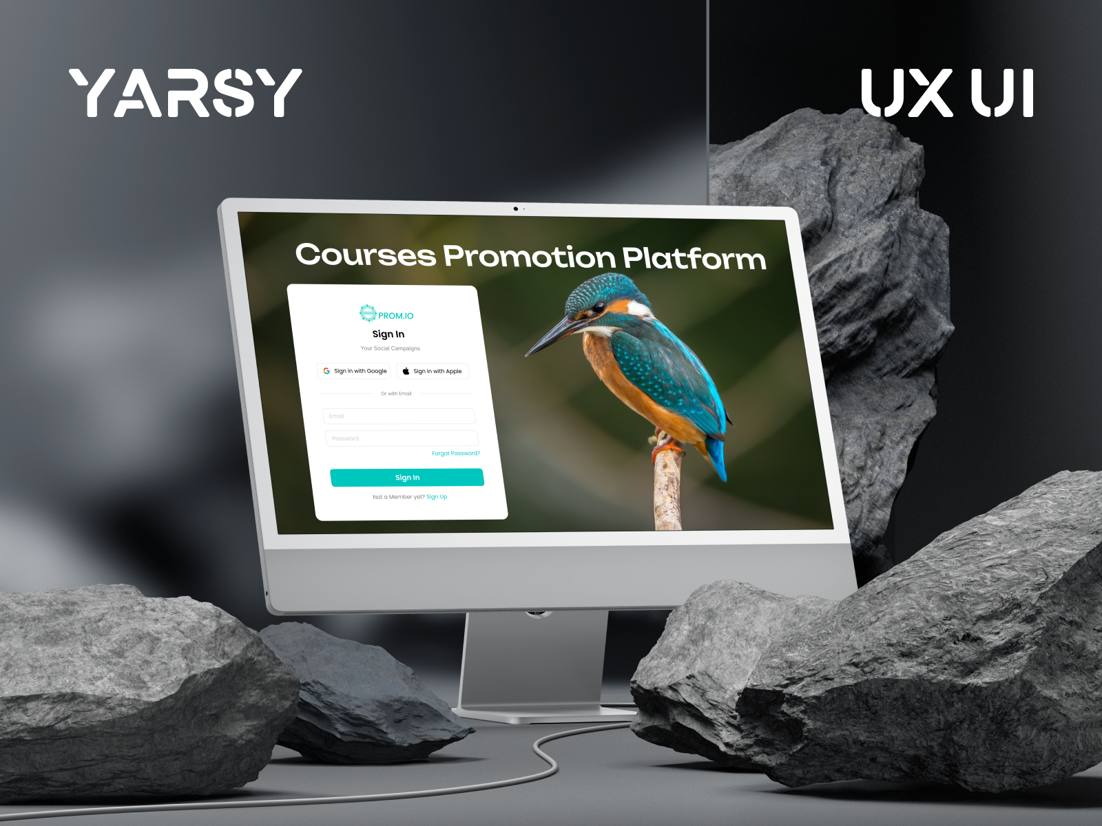 PROM.IO | Courses Creation | EdTech | Marketing branding creativeui design designinspiration dribbbleshowcase illustration ui uiuxdesign userexperience visualdesign