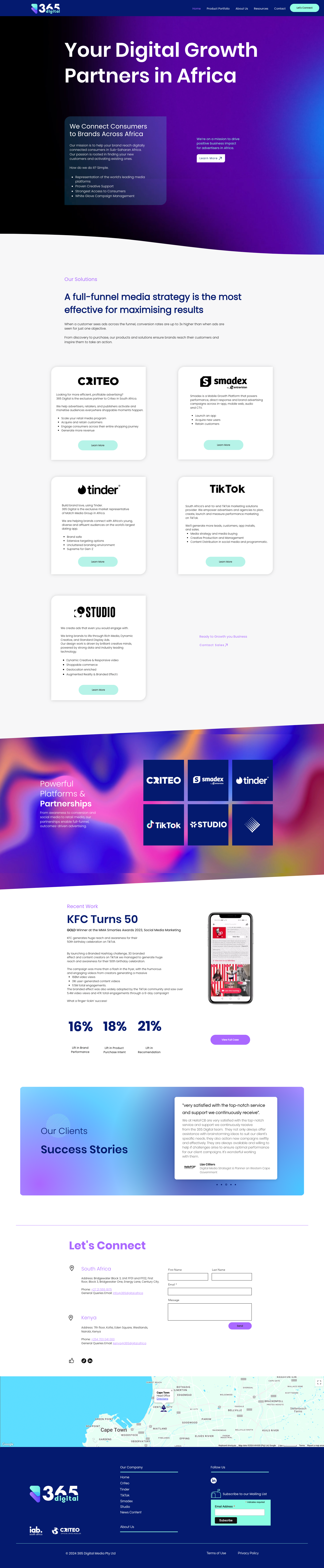 365 Digital Website Reimagined brand identity design branding design graphic design ui ux web design website design