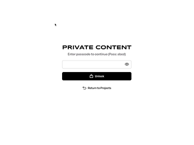 Password Protected Framer Page code override framer hack password protect ui