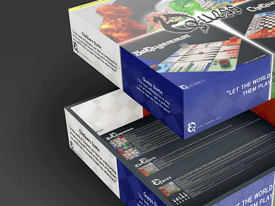 Customizable Game Box design board game box design box packing design branding chess customizable box design game design graphic design quess