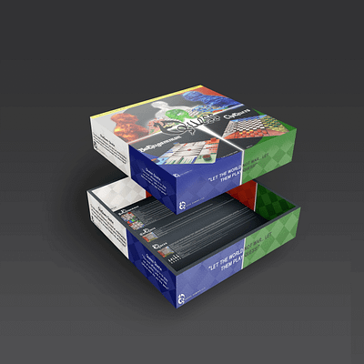 Customizable Game Box design board game box design box packing design branding chess customizable box design game design graphic design quess