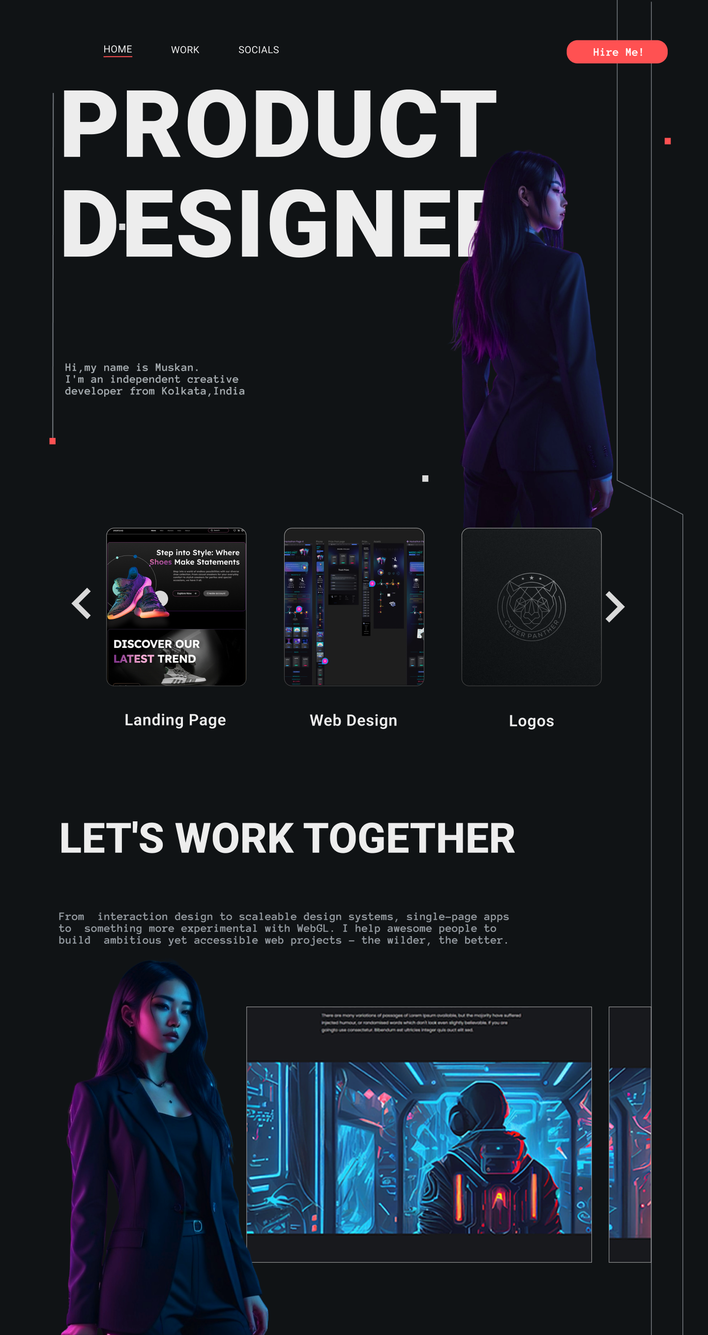 Product designer portfolio dark graphic design portfolio product designer ui