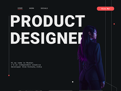 Product designer portfolio dark graphic design portfolio product designer ui