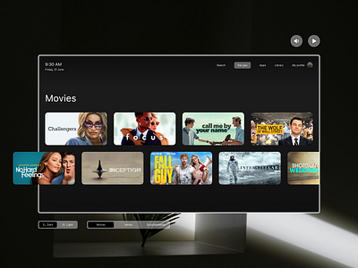 Seamless User Experience Redefined clean generation inteface layout next smart tv ui ux