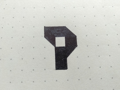 Letter P Logo Sketch abstract brand identity branding design letter lettermark logo logo design logo designer logodesign logomark logos mark minimal minimalist modern monogram simple type typography