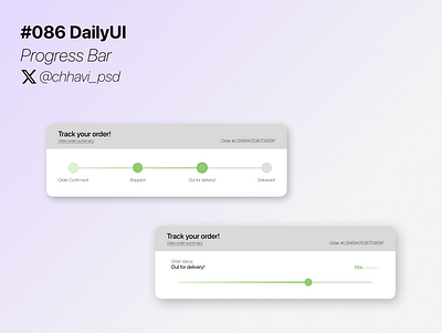 #086_DailyUI Progress Bar app bar dailyui design figma interface progress progress bar ui