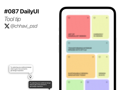 #087_DailyUI Tool Tip app dailyui design figma help interface tool tip tools ui