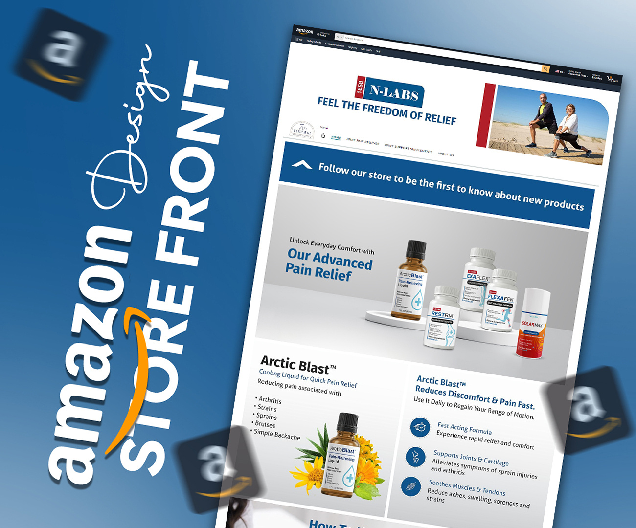 Amazon Store Front Design For 7th Manna a a content a design amazon amazon a amazon design amazon ebc amazon listing amazon product amazon store design ebc ebc design graphic design listing design listing product product listing store store design store front design stores