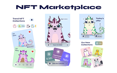 NFT Marketplace ui