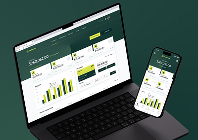 Finance Dashboard: Web & Mobile analytics bank app banking clean credit card dashboard finance financial fintech fintech app minimal mobile and web dashboard mobile app mobile banking mobile dashboard transaction ui web web banking web dashboard