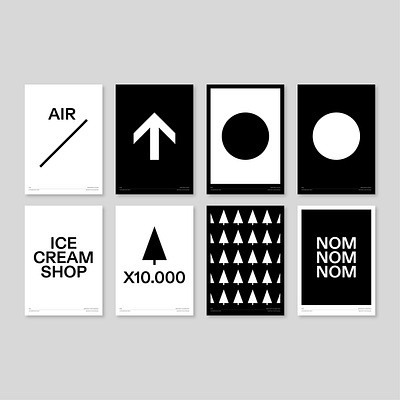 Very simple brand identities blackandwhite brand brand identity clean simple