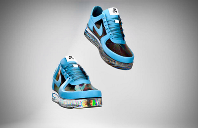 Would you buy those? 3d 3d animation animation blender branding design dispersion nike