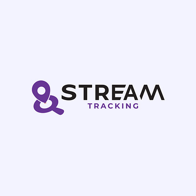 Stream Tracking Logo Design branding graphic design logo typography