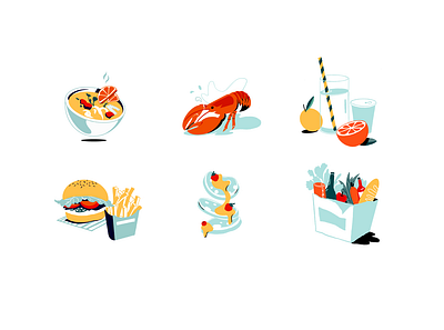 Icon Food For Food Application design illustration ui ux vector