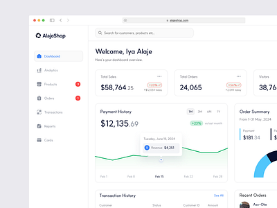 Sales Analytics Dashboard dashboard design sales sales dashboard sales ui dashboard ui uidesign