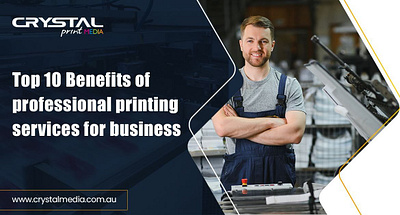 Advantages of Professional Printing Services| Crystal Media