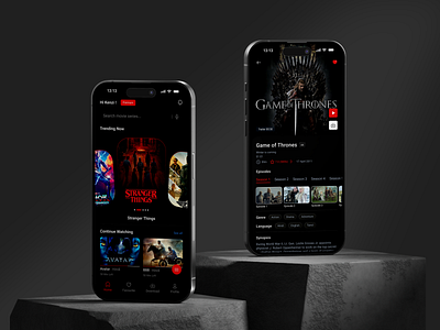 Stream Cinema - OTT Platform App branding graphic design logo motion graphics trending