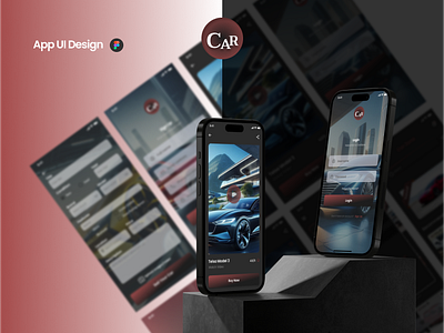 Car Zone: Car Shop App UI Design Template app figma graphic design template