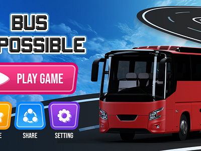 Bus Impossible Track UI game design ui