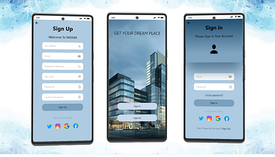 sign in + sign up.......page design login sign in ui user interface ux