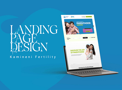 kamineni Fertility branding design figma illustrations logo ui ux vector website