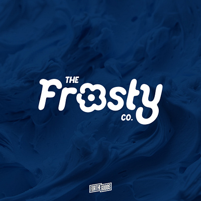 The Frosty Co. Logo beverage brand brand design brand identity branding design food food logo graphic design ice cream illustration logo logo design logotype visual identity