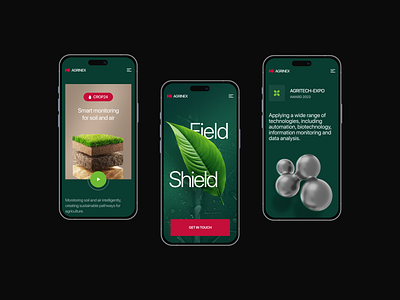Case Study: Agrinex Branding, Farming Platform & Website case study design interface product service startup ui ux web website