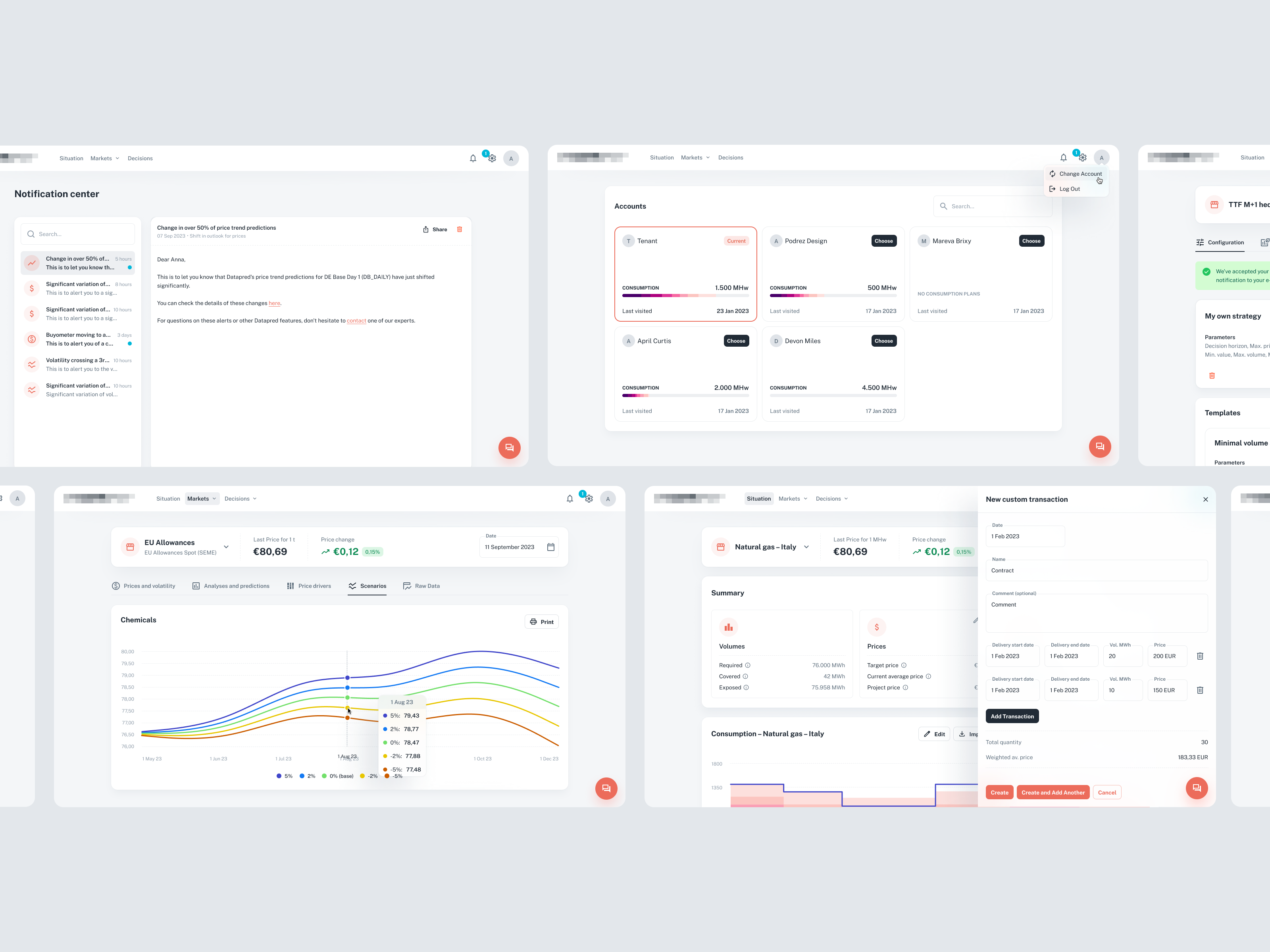 Example of UX/UI Design For Saa S Web Applications